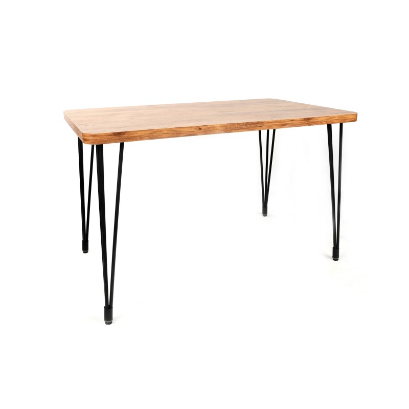 Mesa comedor Lagos-1422 negro nogal - 974NMB1728