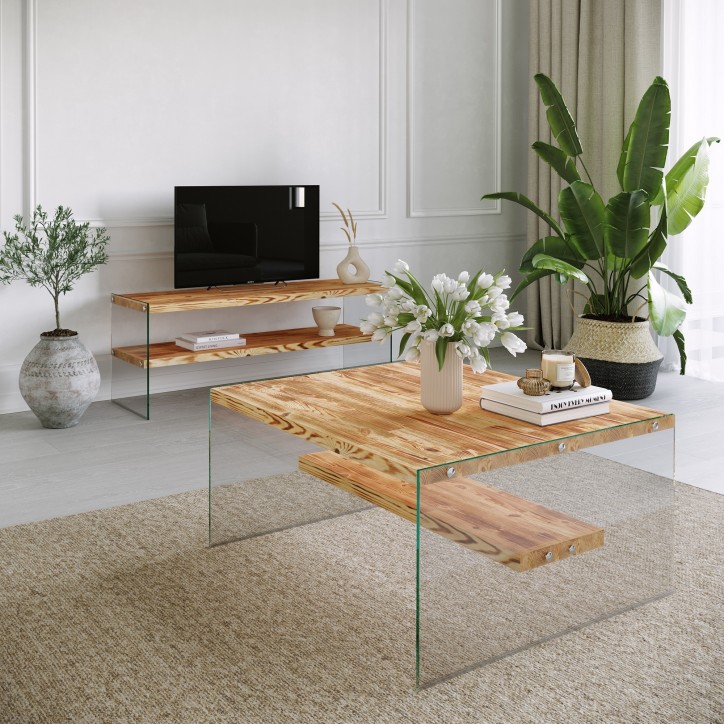 Conjunto de muebles de salón Niagara S102 roble