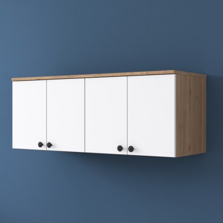 Mueble auxiliar BA120 2670 blanco nogal - 893RAN3315