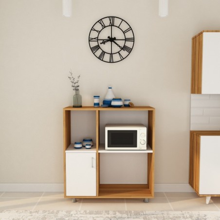 Mueble auxiliar Nehir-L1194 roble blanco