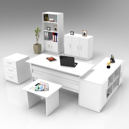 Conjunto de muebles de oficina VO17-W blanco