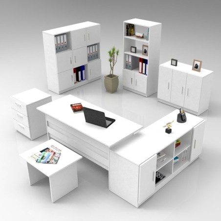 Conjunto de muebles de oficina VO19-W blanco