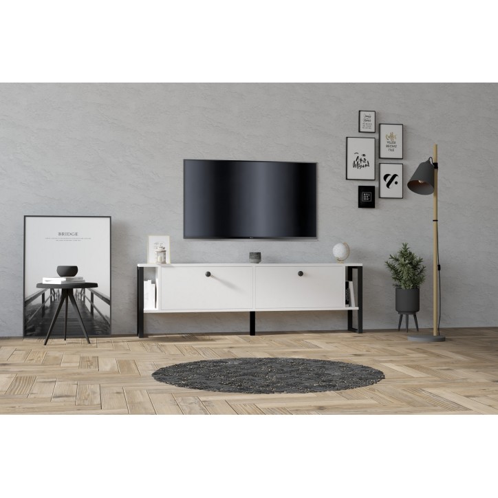 Mueble TV Ahu blanco