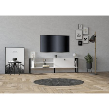 Mueble TV Asrın blanco - 835PUQ4502