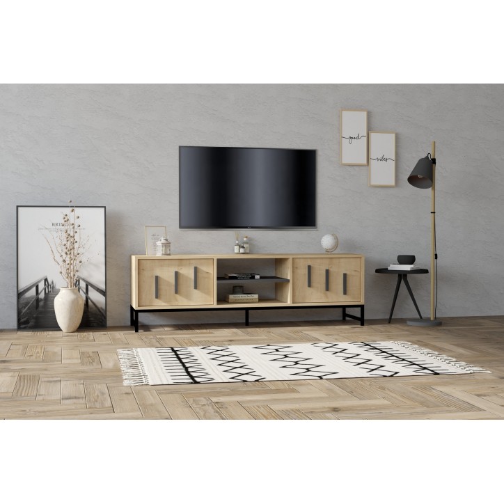 Mueble TV Shape roble zafiro