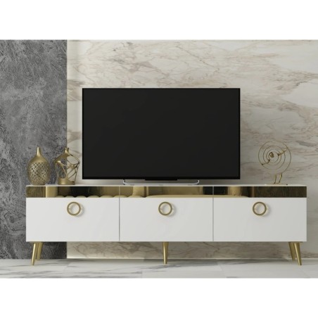 Mueble TV Safar Blanco - 327ODS1127