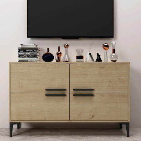 Mueble TV Ctn Roble Zafiro