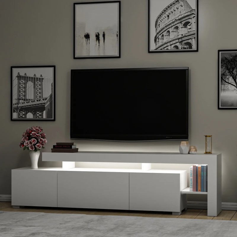 Mueble TV Beliz Blanco - 382NRC1114