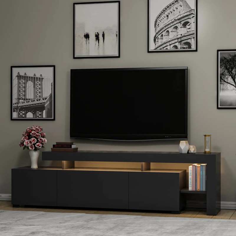 Mueble TV Beliz Antracita - 382NRC1115