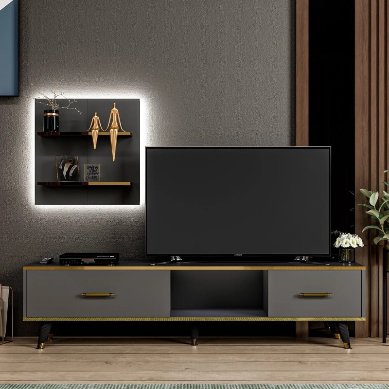 Mueble TV Aren Antracita - 382NRC1126