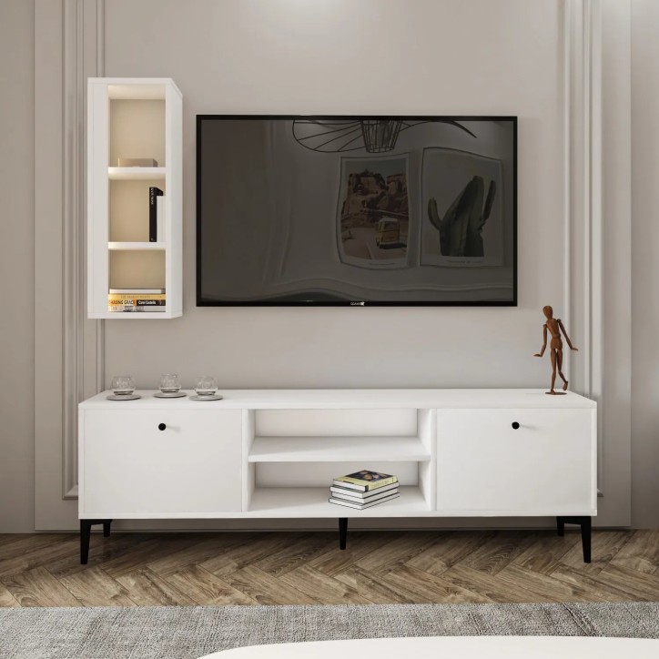 Mueble TV Bien Blanco