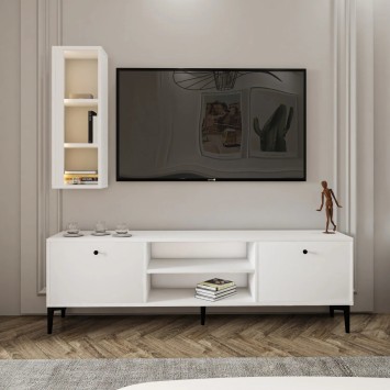 Mueble TV Bien Blanco - 382NRC1140