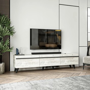 Mueble TV Amsterdam Cristal - 382NRC2506