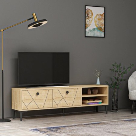 Mueble TV Clara Roble Zafiro - 475OLV1120