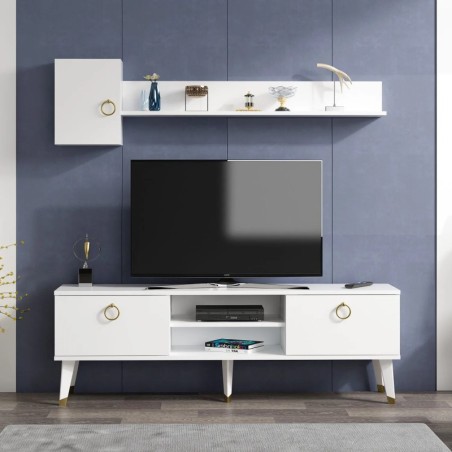 Mueble TV Alfa Blanco