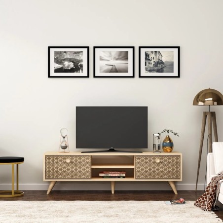 Mueble TV Newyork Roble Zafiro