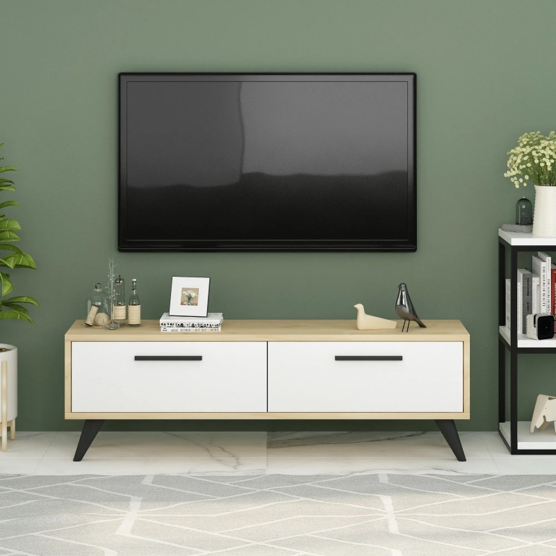 Mueble TV Melisa Zafiro Blanco - 475OLV1426