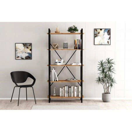 Librería Nero Elit Nogal Negro - 570VLT1113