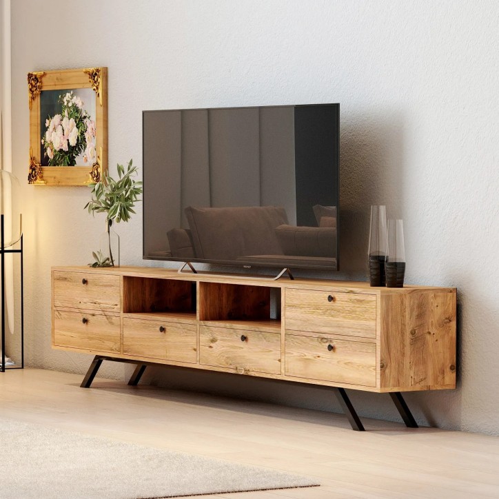 Mueble TV Beta Laizla Nogal Negro