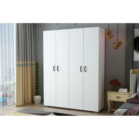 Armario Feraye 4 puertas Blanco - 570VLT2937