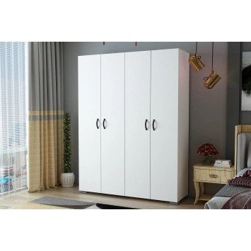 Armario Feraye 4 puertas Blanco - 570VLT2937