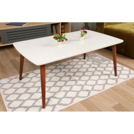 Mesa de centro Paint Blanco Nogal - 572KTE1118