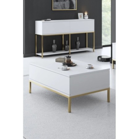 Mesa de centro Lord Blanco Oro - 618BLY1202