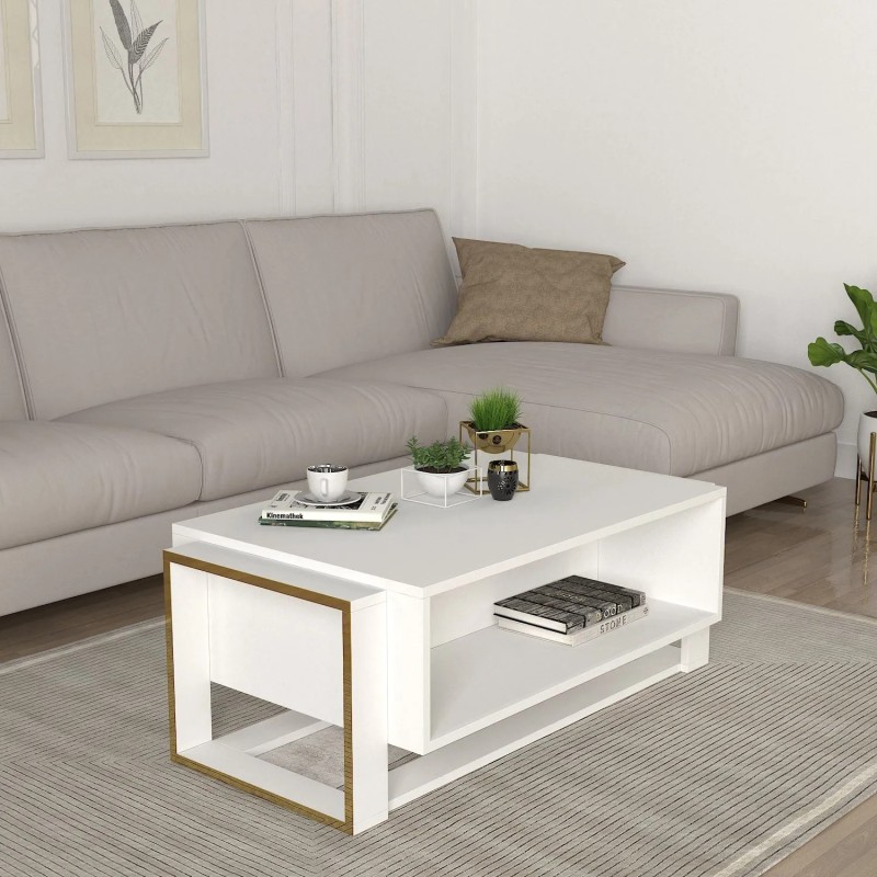 Mesa de centro Bianco Blanco Oro - 804TRH4912