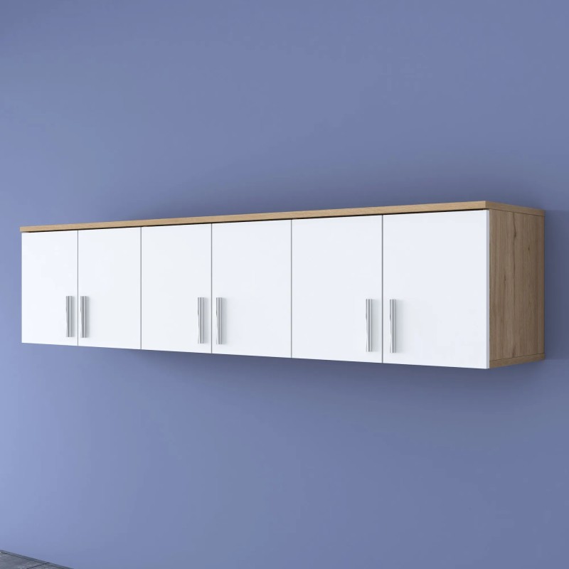 Estante de pared EA114 2720 Nogal Blanco - 893RAN5423