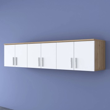 Estante de pared EA114 2720 Nogal Blanco - 893RAN5423