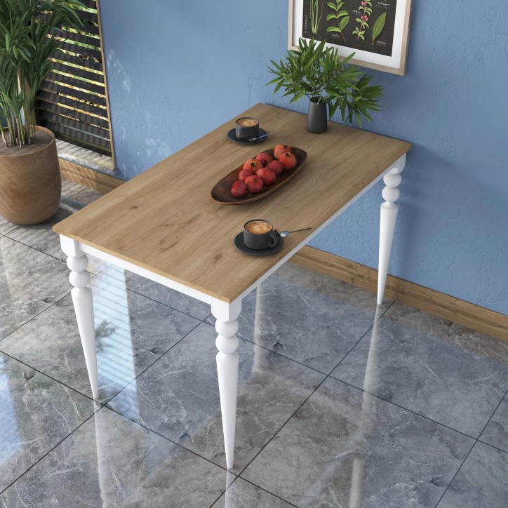 Mesa comedor JA104 2598 Nogal Blanco