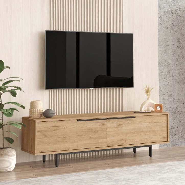 Mueble TV On1-S Nogal