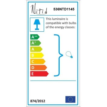 Lámpara de techo Sivani-MR-964 oro blanco metal diámetro 45x106 cm - 8681875649345