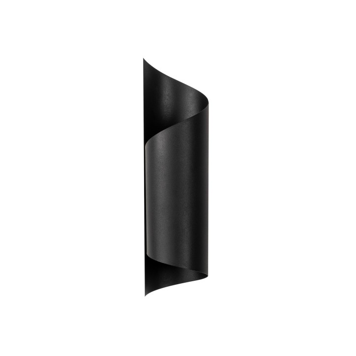 Lámpara de pared Sivani-MR-838 negro hierro 10x16x35 cm