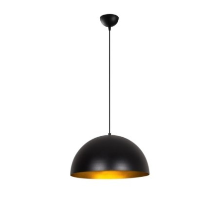 Lámpara de techo Sivani-MR-722 oro negro hierro diámetro 40x116 cm