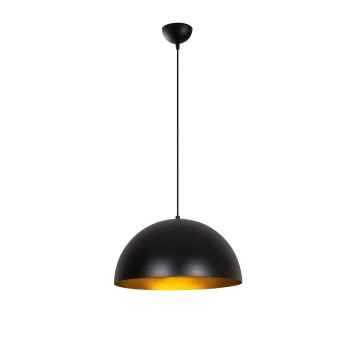 Lámpara de techo Sivani-MR-722 oro negro hierro diámetro 40x116 cm - 8681875643176