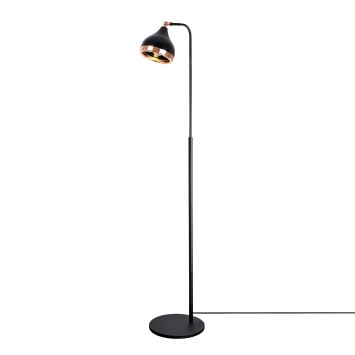 Lámpara de pie Yıldo-NT-146 cobre negro metal 40x28x150 cm - 8681875765465