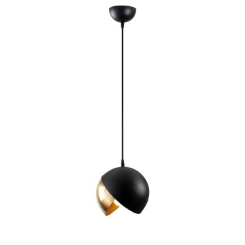 Lámpara de techo Berceste-252-S oro negro metal diámetro 20x114 cm - 8681875568646