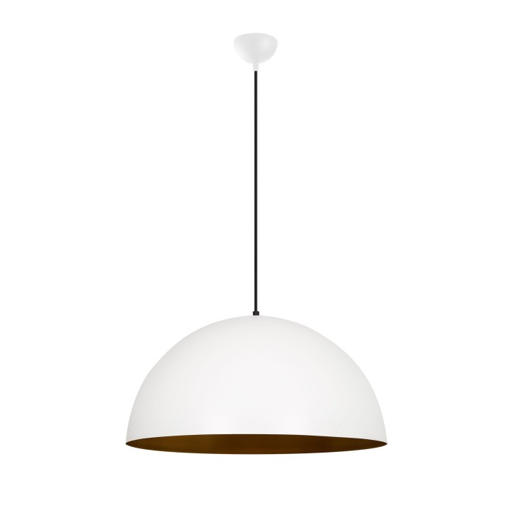 Lámpara de techo Sivani-MR-720 oro blanco metal diámetro 60x126 cm