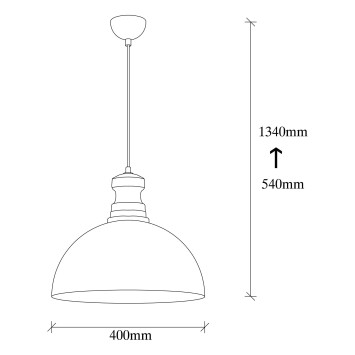 Lámpara de techo Berceste-228-S oro metal 40x40x134 cm - 8681875546972