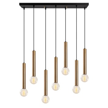 Lámpara de techo Tempo-6022 oro cobrizo metal 75x24x136 cm - 8682870089877