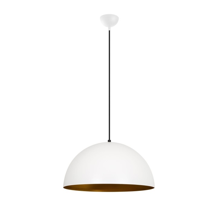 Lámpara de techo Sivani-MR-719 oro blanco hierro diámetro 50x121 cm