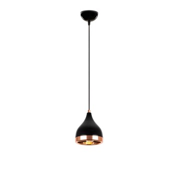 Lámpara de techo Yıldo-7000 cobre negro metal 15x15x135 cm - 8681875877137