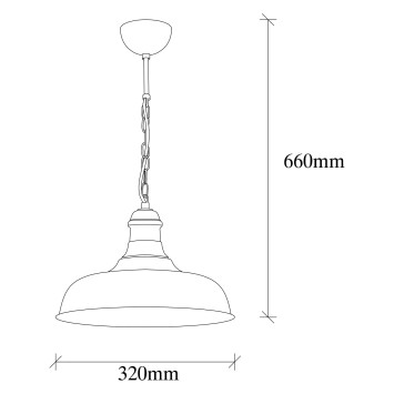 Lámpara de techo Berceste-225-S oro metal 32x32x66 cm - 8681875546941