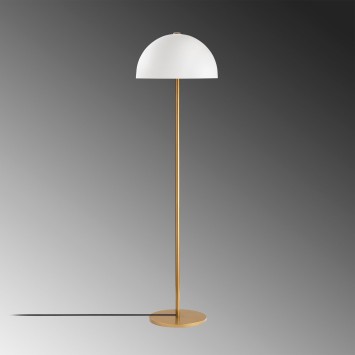 Lámpara de pie Mixed-11514 oro metal 40x40x154 cm - 8683743270200