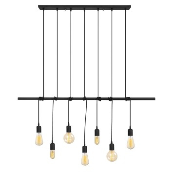 Lámpara de techo Salkım-3101 negro metal 120x10x180 cm - 8681875467475