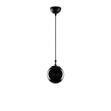 Lámpara de techo Efe-2155 humo negro metal vidrio 15x15x110 cm - 8681875883893