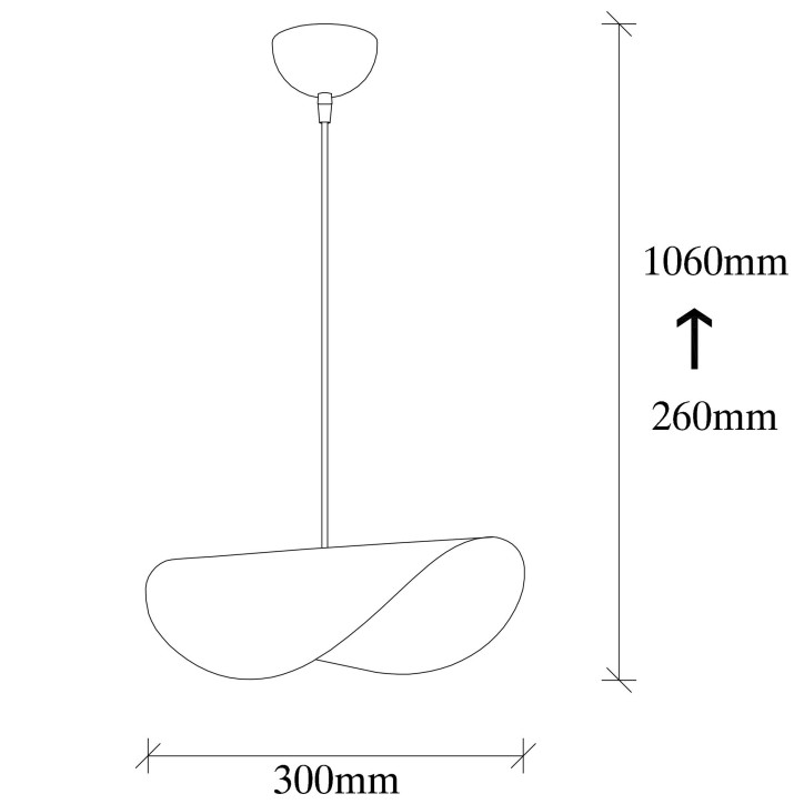 Lámpara de techo Sivani-MR-829 oro blanco metal 30x17x106 cm