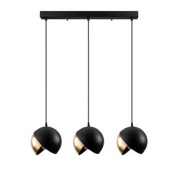 Lámpara de techo Berceste-252-S1 oro negro metal diámetro 70x114 cm - 8681875568653