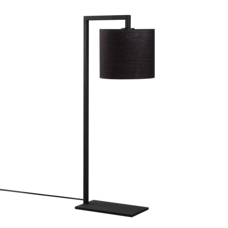 Lámpara de mesa Profil-4692 negro metal tela 27x20x65 cm